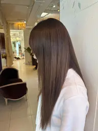 おしゃれカラー＋炭酸リペアトリートメント