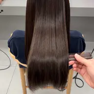 ⭐️⭐️ツヤツヤ髪質改善ストレート+全体カット+クイックトリートメント