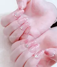 秋定額ネイル💅午前中限定🈹サンプルネイル/可愛い飾り/パーツ込み💎キラキラマグネットネイル