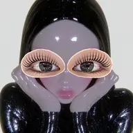 【シングル★フラットラッシュ120本】💋モデル様💋全体ばっちりドールアイ¥500