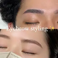 🌼ミニモ学割U24🌼アイブロウスタイリング（WAX+間引き+メイク有）メンズも可👦🏻✨