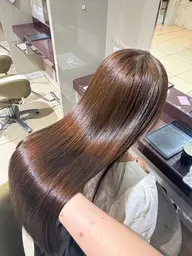 🩵赤みを抑えて透明感UP🩵ブリーチなしダブルカラー✨