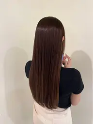 【🥂minimo限定メニュー🥂】カット+髪質改善+Aujuaトリートメント🌕✨