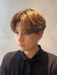 【赤字覚悟❤️🔥】minimo限定‼️大人気メンズカット ➕ 束感ハイライト🪡