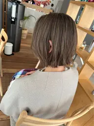 AVEDA白髪ぼかしカラー+髪質改善トリートメント