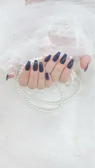 ワンカラーorラメグラ★自爪に優しい丁寧ケア付 ¥3950