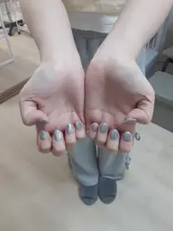 ハンド ワンカラー ラメグラ マグネット フラッシュ(オフ込み)