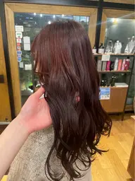 【レッド系❤️🦊】ダメージレスワンカラー⭐️⭐️