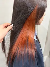 🎀 カット＋インナーカラー（ブリーチ、オンカラー全て込み）