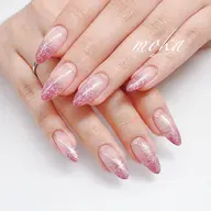 🎀ラメグラデーション💅(初回ソフトジエルオフ無料、整爪·ドライケア込)