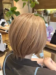 練習モデル💜1ブリーチオンカラー➕ワンステップトリートメント✨