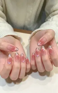 フレンチマグネット/オフィスでもデートでも、指先を見るたび心がときめく、今季イチオシのデザインです💅💕💕💕🍀