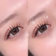 ⟡.·🎀【✨SNSで話題！エクステ×パーマ✨】アンドヘルシーLED120本まで🎀⟡.·束感仕上げ🪽⟡.·