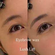 👣SETMENU👣まつげパーマ&アイブロウWAX