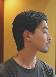 Men's oyly センターパート