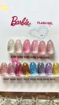 🩷Barbie Flash🩷ハンドorフットワンカラー