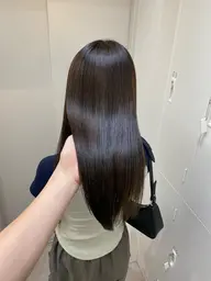 カット➕艶髪矯正ストレート➕艶髪カラー➕髪質改善トリートメント