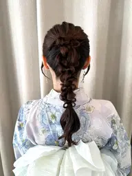 🏮【土日祝ヘアセット(1、11、15、29のみ六本木店でのご案内)】夏のイベントにおすすめ🏮