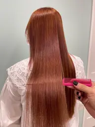 【初回/2回目まで使える◎】💞最高級💞極上髪質改善トリートメント+艶々高保湿カラー✨️