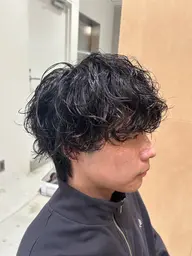 【メンズ限定メニュー】メンズカット+デザインパーマ