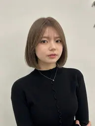 土日19時​〜​【韓国風ボブカット🇰🇷】+トリートメント+スタイリング🌟バッサリカットも整えカットも大歓迎です💗