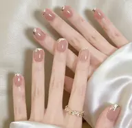 ラメフレンチ