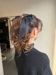 【イベント・お祭りに】大人可愛いヘアセット🌟