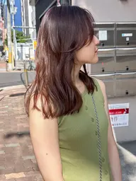【柔らかい透け感💛】透明感カラー+【Aujua SP&TR付き】