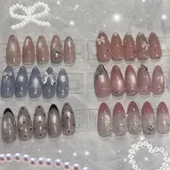 【うるうる🫧大人可愛い🎀】マグネット 大人ガーリー定額デザイン💎✨上品・綺麗めデザイン多数✨