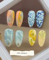 ハンドネイル 🌸ニュアンスネイル✨(自爪)オフ·ケア込み⚡️お好みのカラー変更可能✨持ち込みデザインok👌