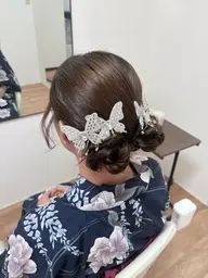 7.8月限定ヘアセット+浴衣着付け