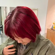 ケアブリーチ+ワンカラー+Aujuaリペアリティートリートメント🧡
