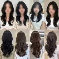 【お問合せのみ𖧷モニター】ハッシュカット+韓国風パーマ