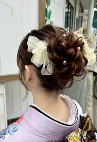 🎇🎀🌈◎夏限定◎🎇🎀🌈【女性限定】浴衣着付け+ヘアセット 4950円