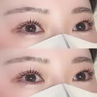 𓊆 話題の韓国マスカラパーマ🇰🇷♥ 𓊇まつ毛パーマ・パリジェンヌ トリートメント付き束感仕上げ 🐈⬛ ͗