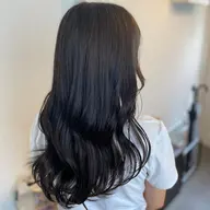 🪼【顔周り含め前髪だけ切りたい方へ】透け感カラー➕tokioトリートメント➕前髪顔周りカット✂︎韓国風巻き髪仕上げ🫧
