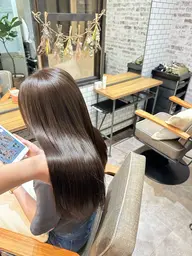 🫧髪質改善酸性ストレート🫧＋カット
