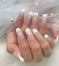 ハンドorフット💕自爪🎶フレンチネイル⭐️