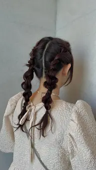 【ヘアアレンジ】パーティーアレンジ、参列アレンジ
