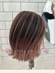 【学生初回限定50%offクーポン】カット+ケアブリーチ+カラー+オージュアプレミアムトリートメント