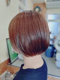 カラー+毛先枝毛カット+スペシャル5ステップトリートメント+ヘッドスパ
