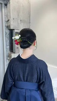 🌸卒業式袴着付け+ヘアセット💐