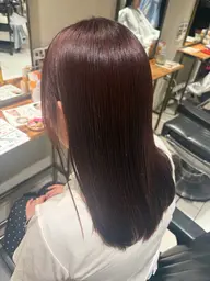 【モデル価格でご案内‼️】🍁艶感×透明感✨秋っぽブラウンカラー 🍁