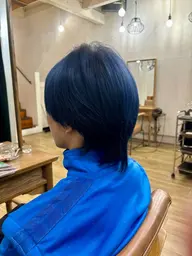😈メンズ限定☠️ハイトーンダブルカラー➕フルカラー➕ケアトリートメント付き