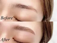 学割U24🎓《ナチュラル眉🌱》美眉アイブロウWAX＋間引き (メイク込)