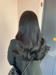 【気分転換に暗くしたい方🖤】ワンカラー➕2stepトリートメント🫧🎀
