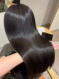 毛先カット + 髪質改善トリートメント