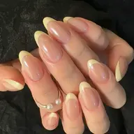 ★人気急上昇★!!マグネット/ミラー+カラーフレンチ ¥ 7850