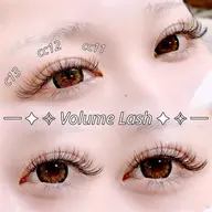 🎀平日予約限定価格🎀LEDグルー×ボリュームラッシュ ♡ 90分(400​〜​500本目安)¥9800