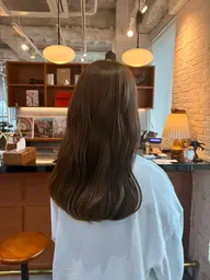 【ロングorミディアム】切りっぱなしワンレンカット✂️